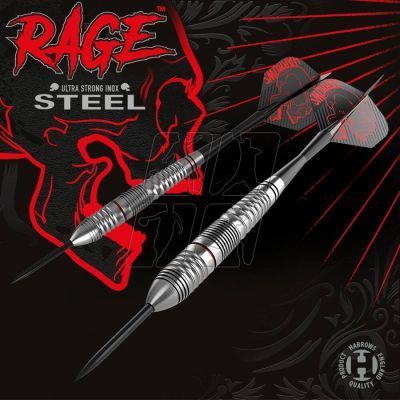 3. Harrows Rage Steel steeltip Ragesteel darts