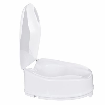 Toilet seat extension with lid 15cm