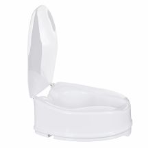 Toilet seat extension with lid 15cm