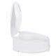 Toilet seat extension with lid 15cm
