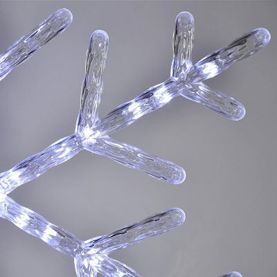 17. SNOWFLAKE DECORATIVE HANGING 40LED WHITE