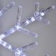 17. SNOWFLAKE DECORATIVE HANGING 40LED WHITE