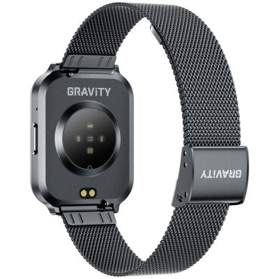 14. Smartwatch Gravity Black Strap + Bracelet GT44-5