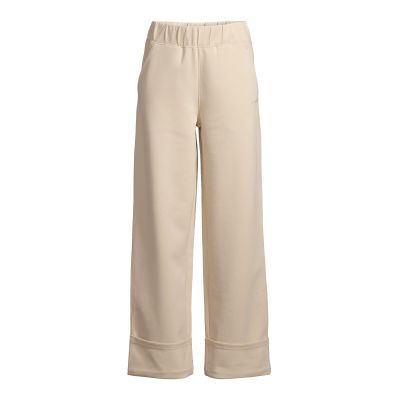 5. CASALL Aria Turn Up Straight Jogger Women's Pants, Beige