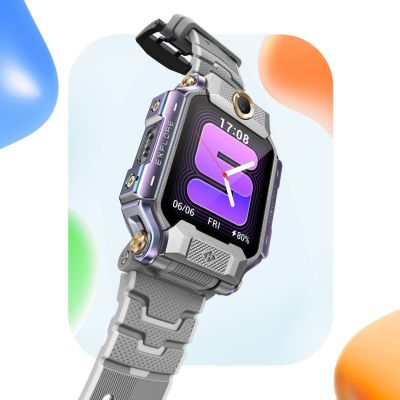 2. imoo Watch Phone X10 4.06 cm (1.6") AMOLED 45 mm Digital 320 x 360 px Touchscreen Gray Wi-Fi GPS