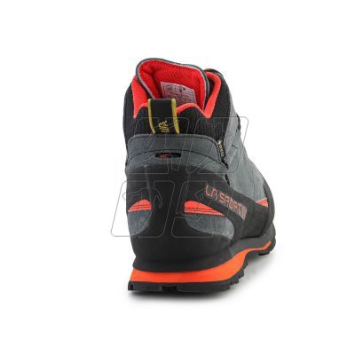 4. La Sportiva Boulder X Mid Gtx Carbon Flame M 17E900304 shoes