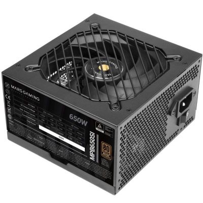 3. TACENS MARS MPB650SI 650W DC-DC, 80PLUS BRONZE - power supply/PSU
