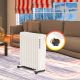 5. Extralink NY-25W1 2500W electric oil radiator, 11 fins