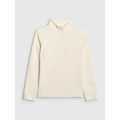 7. Girls' thermal fleece underwear (top) 4F 4FJRAW25UFLEF070-11S