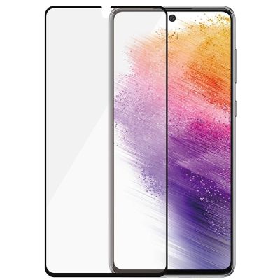 4. PanzerGlass E2E Regular tempered glass for Samsung Galaxy A73 - with black frame