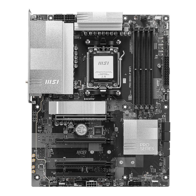 2. MSI PRO B850-P WIFI Motherboard AMD B850 Socket AM5 ATX