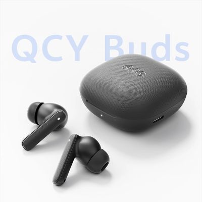 4. QCY Buds TWS IPX4 Bluetooth 5.4 In-Ear Headphones - Gray