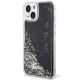 2. Guess Liquid Glitter Marble case for iPhone 14 - black