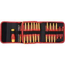 Insulated screwdriver set + bits 50 pieces YATO YT-28293