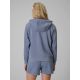 2. Women's relaxed sweatshirt with hood 4F 4FRAW26TSWSF3104-32S