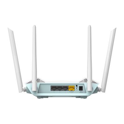 3. D-Link EAGLE PRO AI AX1500 Smart Router Wireless Router Gigabit Ethernet Dual-band (2.4 GHz/5 GHz) White