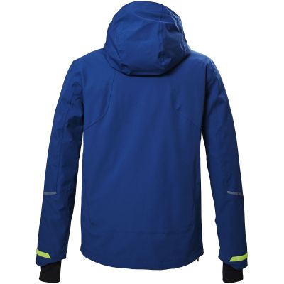 6. Men’s Killtec KOW 26 ski jacket with detachable hood and zip fastening, blue
