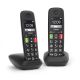3. Gigaset E290 Duo - Schnurloses DECT Telephone black