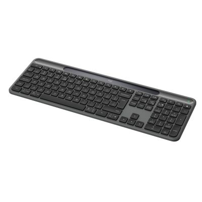 3. Logitech Signature Slim Solar+ K980 Keyboard Universal RF Wireless + Bluetooth QWERTY UK International Graphite