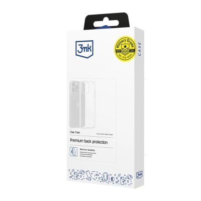 4. 3mk Clear Case for Xiaomi Redmi Note 13 5G - transparent