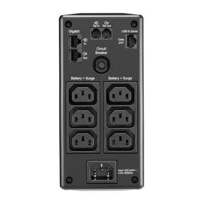 3. BACK UPS PRO BR 650VA 6 OUTLETS/AVR LCD INTERFACE BACK UPS PRO B