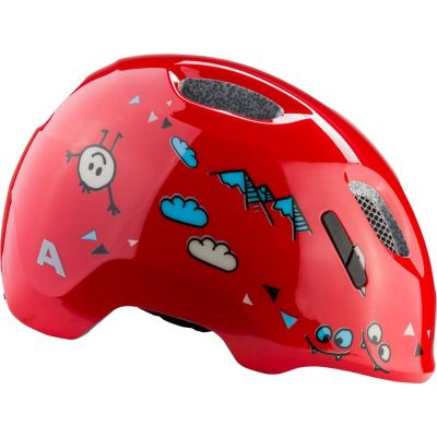 4. ALPINA XIMO 2 RED SMILE GLOSS bicycle helmet 49-54