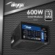 7. Akyga AK-C1-600 Power Supply Module 600W 24-pin ATX ATX Black