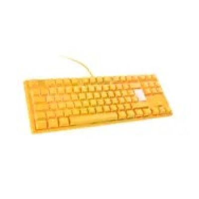 10. Ducky One 3 Yellow TKL Gaming Keyboard USB German Yellow
