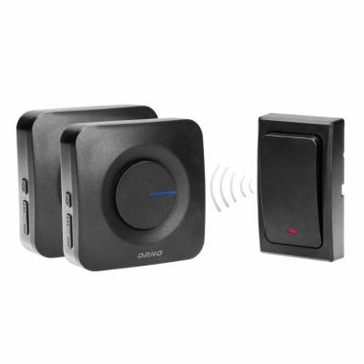 ORNO WIRELESS BELL 230V~ BATTERY-FREE, 2 RECEIVERS ONDO 2