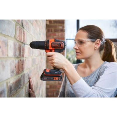 11. Black & Decker BDCHD18K1B2-QW 1400 RPM Drill