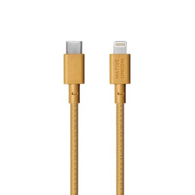 2. Native Union Night Cable - USB-C - lightning cable, 3 m (kraft)