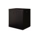 20. Unique 19" 12U wall-mounted network cabinet 600x450, glass door, black, undivided, assembled, 100kg