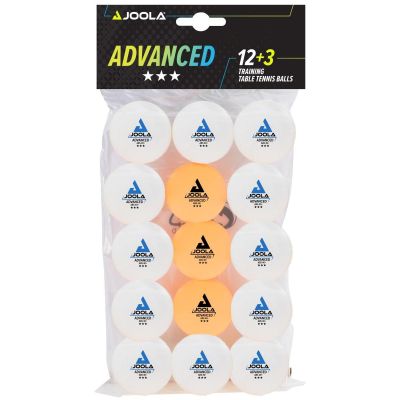 3. TABLE TENNIS BALL SET 12 plus 3 JOOLA