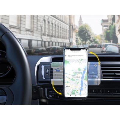 13. Wozinsky Magnetic Car Grille Mount 360 Black (WMH-03)
