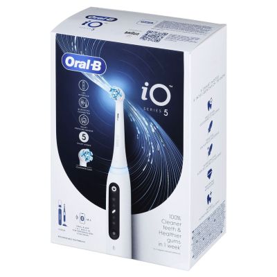 11. Braun Oral-B iO5 Quite White Electric Toothbrush