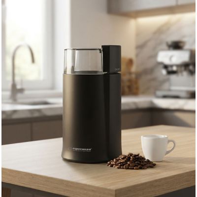 11. Esperanza Espresso EKC001K coffee grinder (160W; impact; black)