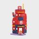 7. Marioinex Mini Waffle Building Blocks - City: Fire Station, 280 pieces