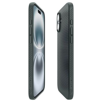 7. Spigen Liquid Air iPhone 16 Case - Green