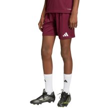 adidas Entrada 26 burgundy kids' shorts JZ6527