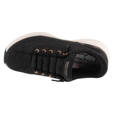 3. Skechers Slip-ins Contour Foam – Cozy Fit 303949L-BKRG Black, Size 27