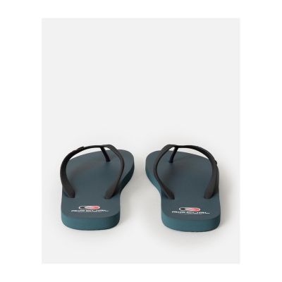 2. RIP CURL Icons Of Surf Bloom Open Toe Turquoise Beach Flip-Flops