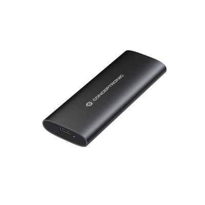 2. Conceptronic StreamVault DANTE04B Hard Drive Enclosure SSD Case Black M.2