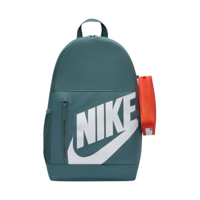 Nike Elemental Backpack Green + Orange Pencil Case HJ4186 382