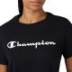 4. Champion Women's Short Sleeve T-shirt Black 118428 KK001