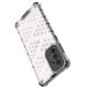 15. Honeycomb case armored cover with a gel frame for Samsung Galaxy A73 blue