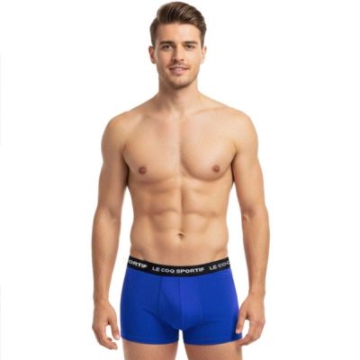 2. Le Coq Sportif men's boxer shorts 3-pack red gray navy blue