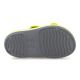 7. CROCS CROCBAND CRUISER SANDAL T KIDS SLATE GRAY/ACIDITY 209424-1NJ