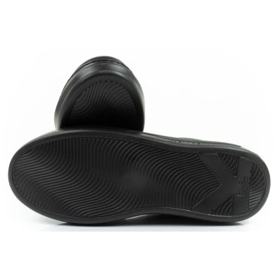 9. Karl Lagerfeld men's shoes sneakers Kapri natural leather black