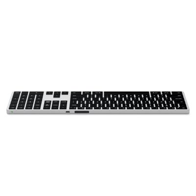 6. Satechi Slim X3 - Bluetooth numeric keyboard for up to four USB-C US International devices (silver)