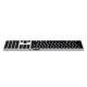 6. Satechi Slim X3 - Bluetooth numeric keyboard for up to four USB-C US International devices (silver)